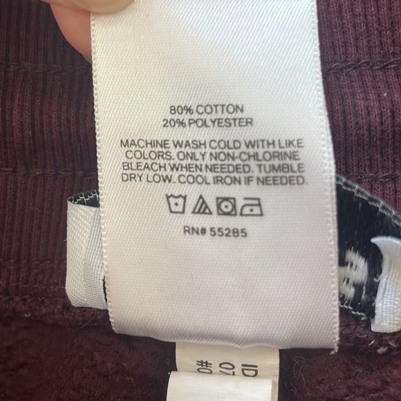 Express Joggers in Maroon - Picture 8 of 9